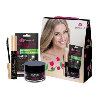 Set për fytyrë Dermacol Black Magic