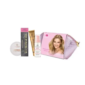 Set bazë grimi Satin 30 ml+bazë për grim Cover 30 g+pudër për fytyrë Invisible Dermacol