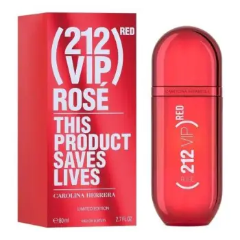 Eau De Parfum Carolina Herrera 212 VIP Rose Red, 80 ml