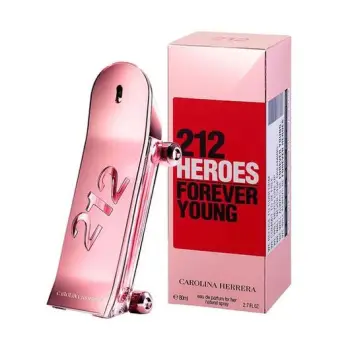 Eau De Parfum Carolina Herrera 212 Heroes Forever Young, 80 ml