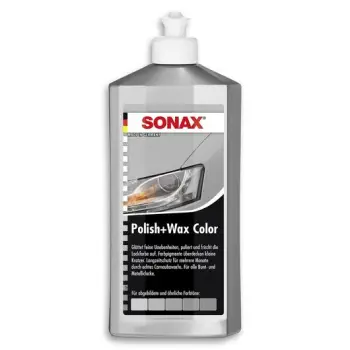 Polirues dhe wax me ngjyrë Sonax Nano Pro, 250 ml, hirtë