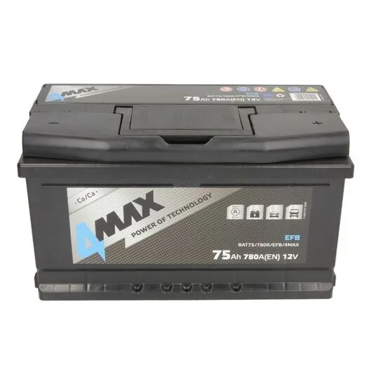 Bateri 4MAX 75AH 12V - 2