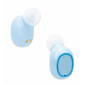Dëgjuese in-ear Manhattan Sound Science(180405), wireless, bluetooth 5.0, powerbank 1200mAh,të kaltërta