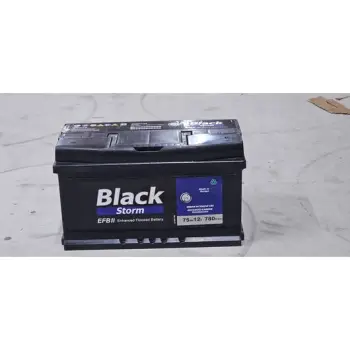 BATERI BLACK STORM EFB 12V 75AH/570-382