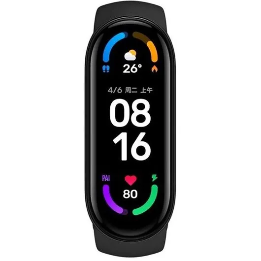 Orë e mencur Xiaomi Mi Band 6,e zezë - 2