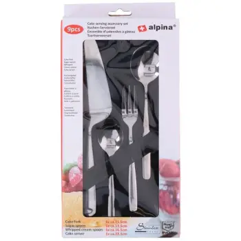 Set lugësh për ëmbëlsirë - 9 copë