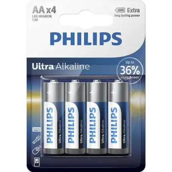 Bateri Philips, 4 LR6/AA
