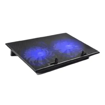 Mbajtëse ftohëse MS COOL D105, për laptop 17", e zezë