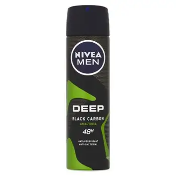 Deodorant Nivea Men Deep Carbon Amazonia, 150 ml