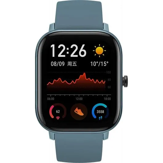 Orë e mençur Xiaomi Amazfit GTS, e kaltër - 3
