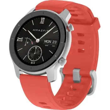 Orë e mençur Amazfit GTR 42mm Coral - E kuqe