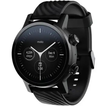 Orë e mençur Motorola Moto 360 (Gjen. e 3-të), e zezë
