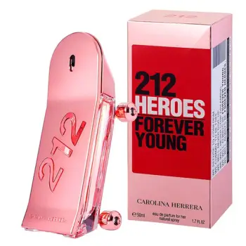 Eau De Parfum Carolina Herrera 212 Heroes Forever Young, 50 ml