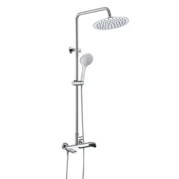 Set Dushi + Rubinet Olo Kollone Inox