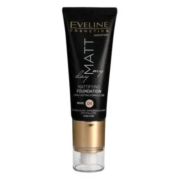 Krem pudër Eveline Matt My Day 04 Beige