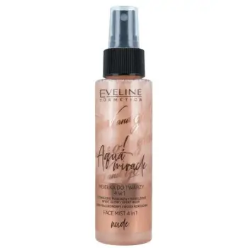 Sprej ndriçues për fytyrë Eveline Glow & Go Aqua Miracle 4in1