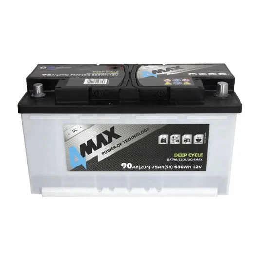 Bateri për invertor 90AH 4MAX - 3
