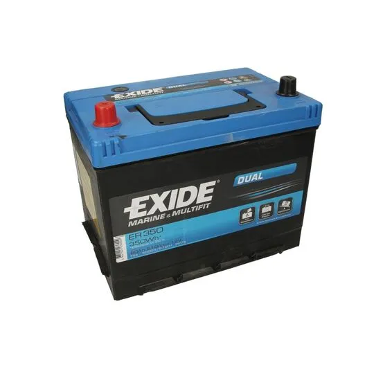 Bateri për Invertor EXIDE 12V 80Ah/510A DUAL - 2