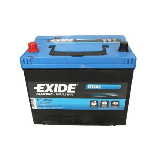Bateri për Invertor EXIDE 12V 80Ah/510A DUAL - 3