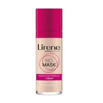 Krem pudër Lirene NO MASK FLUID SERUM, VANILA 410, 30 ml