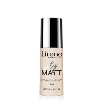 Krem pudër e lëngshme Lirene City Matt Nature 204, 30ml