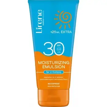 Krem mbrojtës ndaj diellit Lirene 30 SPF, 150 ml +25 ml
