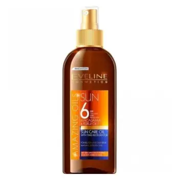 Kujdesi ndaj diellit Eveline Amazing Oils me Spray përshpejtues të nxirjes