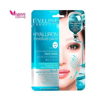 Maske per fytyre Eveline HYALURON ULTRA MOISTURISING