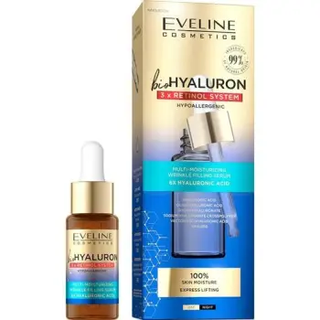 Serum Eveline BIOHYALURON 3XRETINOL SYSTEM MULTI-MOISTURIZING WR