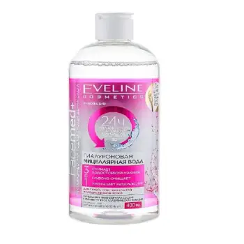 Acid HIALURONIK Micellar për lëkurë të thatë, të irrituar dhe të ndjeshme 400ml
