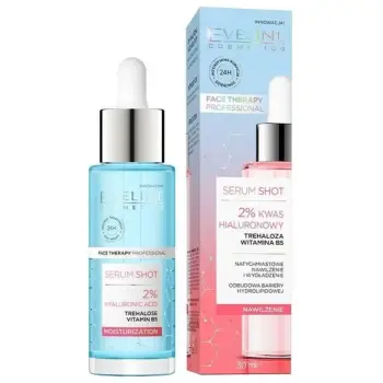Eveline Face Therapy Serum Shot Hidratues për fytyrën 2% Acid Hyaluronik 30ml