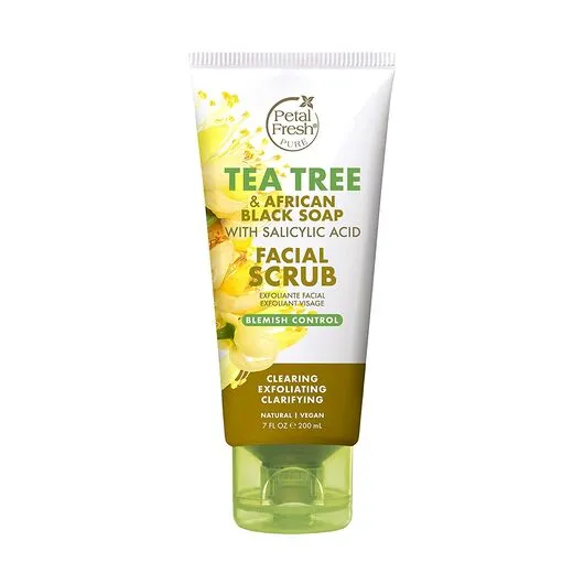 Skrab për fytyrë Petal Fresh Facial Scrub Tea Tree, 200ml - 1