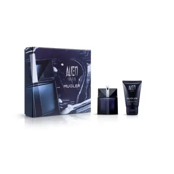 Set Eau De Toilette Thierry Mugler Alien Man, 50ml dhe shampo 50ml