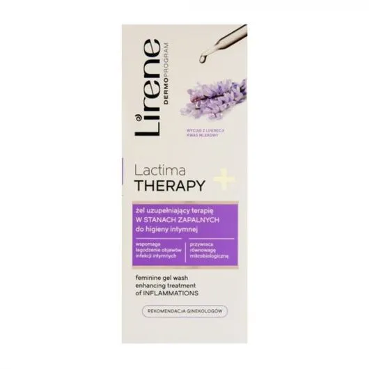 Xhel shpërlarës për pjesët intime Lirene Lactima Intense 300 ml - 1