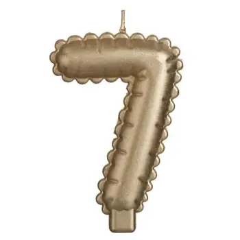 Qiri per ditelindje flori metalik Nr.7