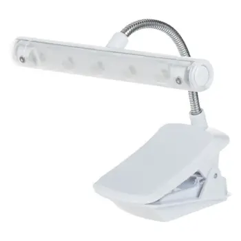 Elektrik dore leximi Shirit LED i bardhë me kapëse dritë e bardhë 15cm