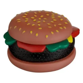 Lodër qeni hamburger me zë 9cm