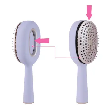 Krehër flokësh oval lejla me vetëpastrim 22 cm