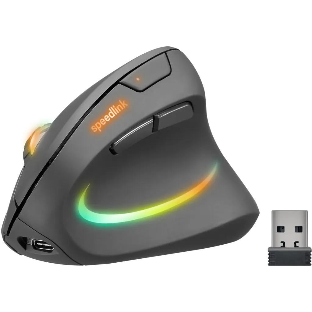 Maus Speedlink PIAVO PRO RGB, 3200 DPI, Wireless, i zi - 1