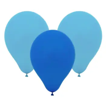 Tullumbace feste blu 2 ngjyra 30cm - 20 cope.