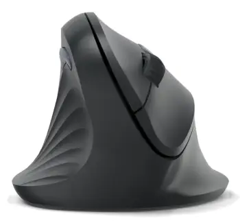 Maus vertikal Hama EWM-500 wireless për të majtë, i zi