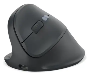 Maus vertikal Hama EWM-600, wireless, për të majtë, i zi