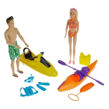 Set kukullash me jetski dhe aksesorë