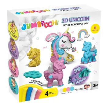 Set lojërash plastelinë DOH me Unicorn