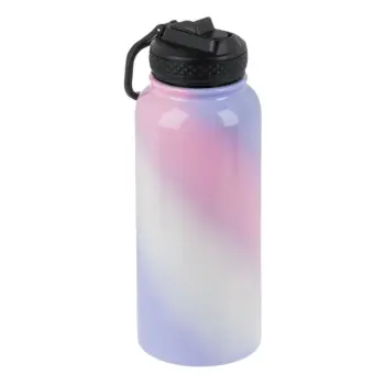 Shishe termike me ngjyra pastel me pipë 1000ml