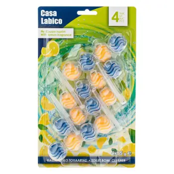 Set pastrues tualeti me aromë limoni, Casa Labico - 4 copë