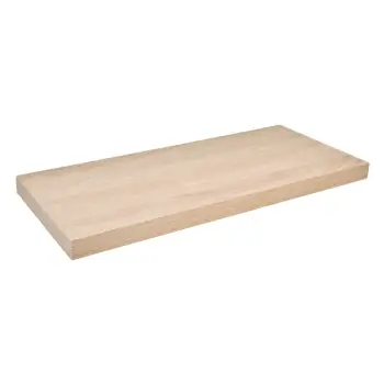 Raft muri MDF me ngjyrë natyrale 80x23.5x3.8cm