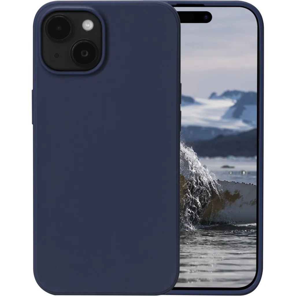 Mbrojtëse dbramante Greenland për iPhone 15 – Blu - 1