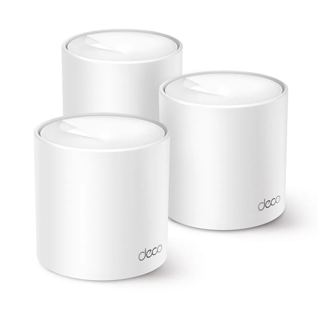 Mesh Wi-Fi System TP-LINK Deco X1500 (3-Pack) – Bardhë - 1