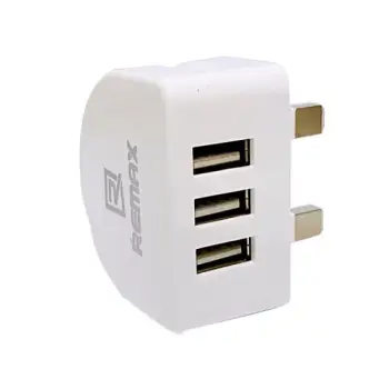 Mbushës për telefon Remax / Moon RP-U31 / 3.1A / 3 USB / I bardhë